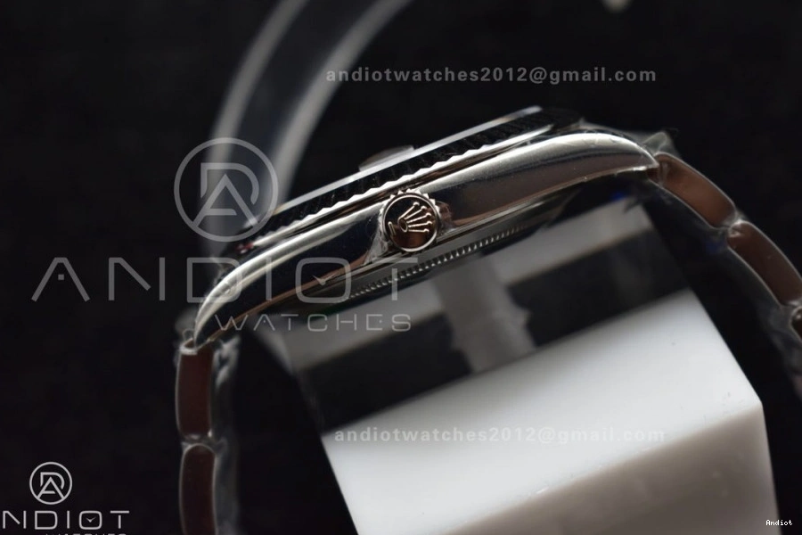 DateJust 904L Gray Dial Green Oyster SS Best 1:1 on VSF Roman 41 Bracelet VS3235 Edition 126330 1113